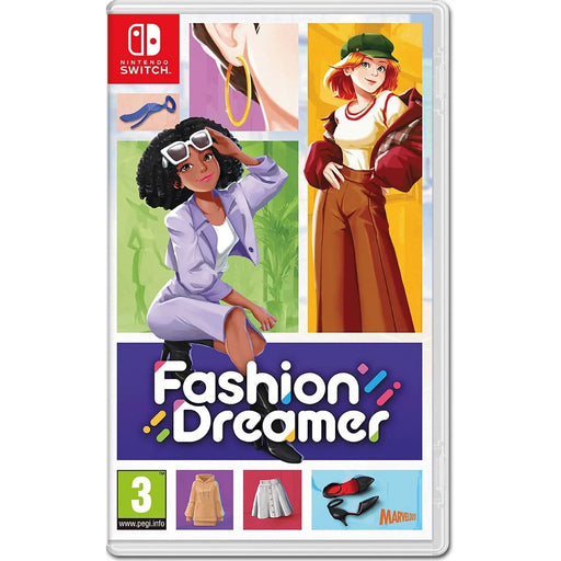 Fashion Dreamer Nintendo Switch borító — német/francia/olasz kiadás