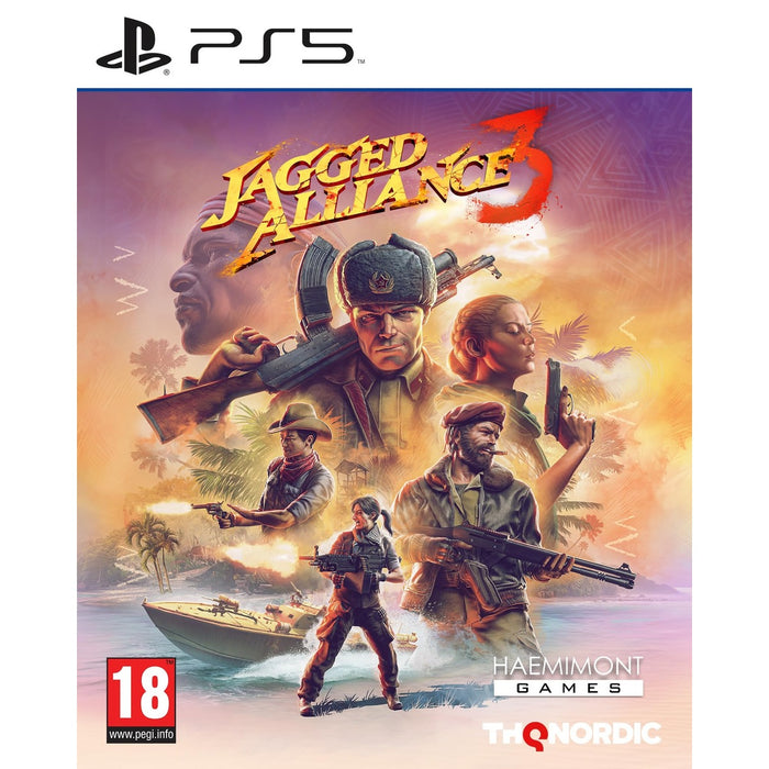Jagged Alliance 3 PlayStation 5 játék doboza