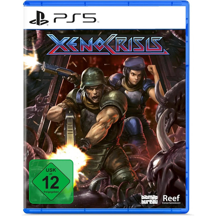 Xeno Crisis PlayStation 5 game box – German edition