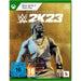 WWE 2K23 Deluxe Edition Xbox Series X box art – German USK edition