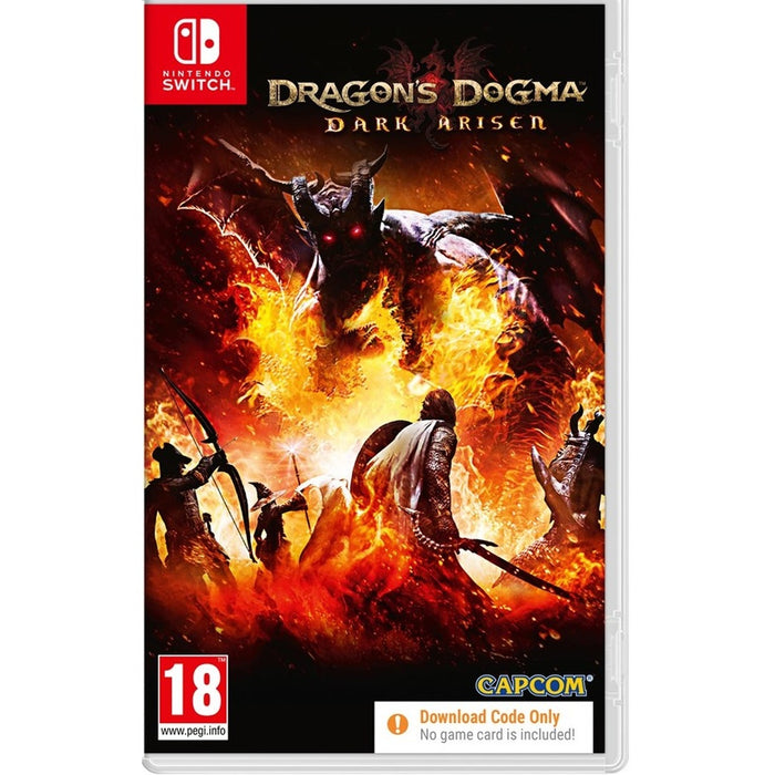 Dragon's Dogma: Dark Arisen Code in a Box Nintendo Switch game packaging