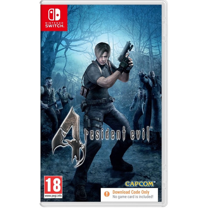 Resident Evil 4 Code in a Box Nintendo Switch játék doboza