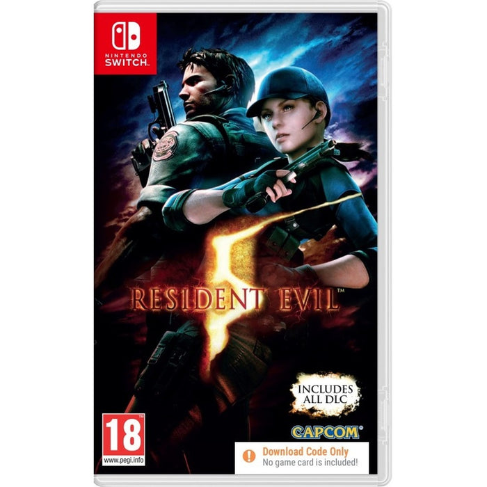 Resident Evil 5 Nintendo Switch kód a dobozban kiskereskedelmi csomag