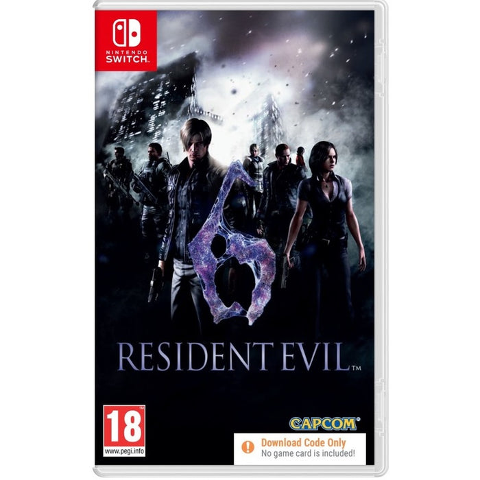 Resident Evil 6 Nintendo Switch kód a dobozban csomag