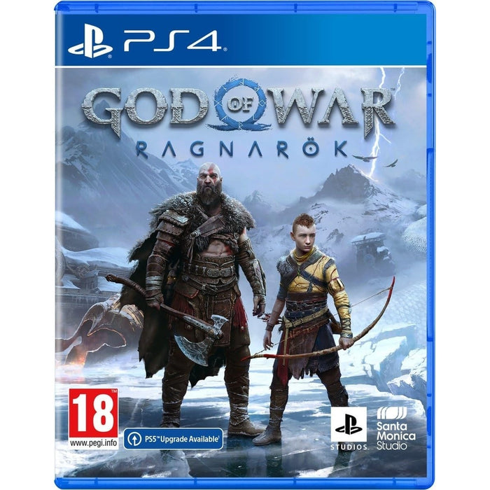 God of War Ragnarök PlayStation 4 game box art