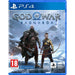 God of War Ragnarök PlayStation 4 game box art