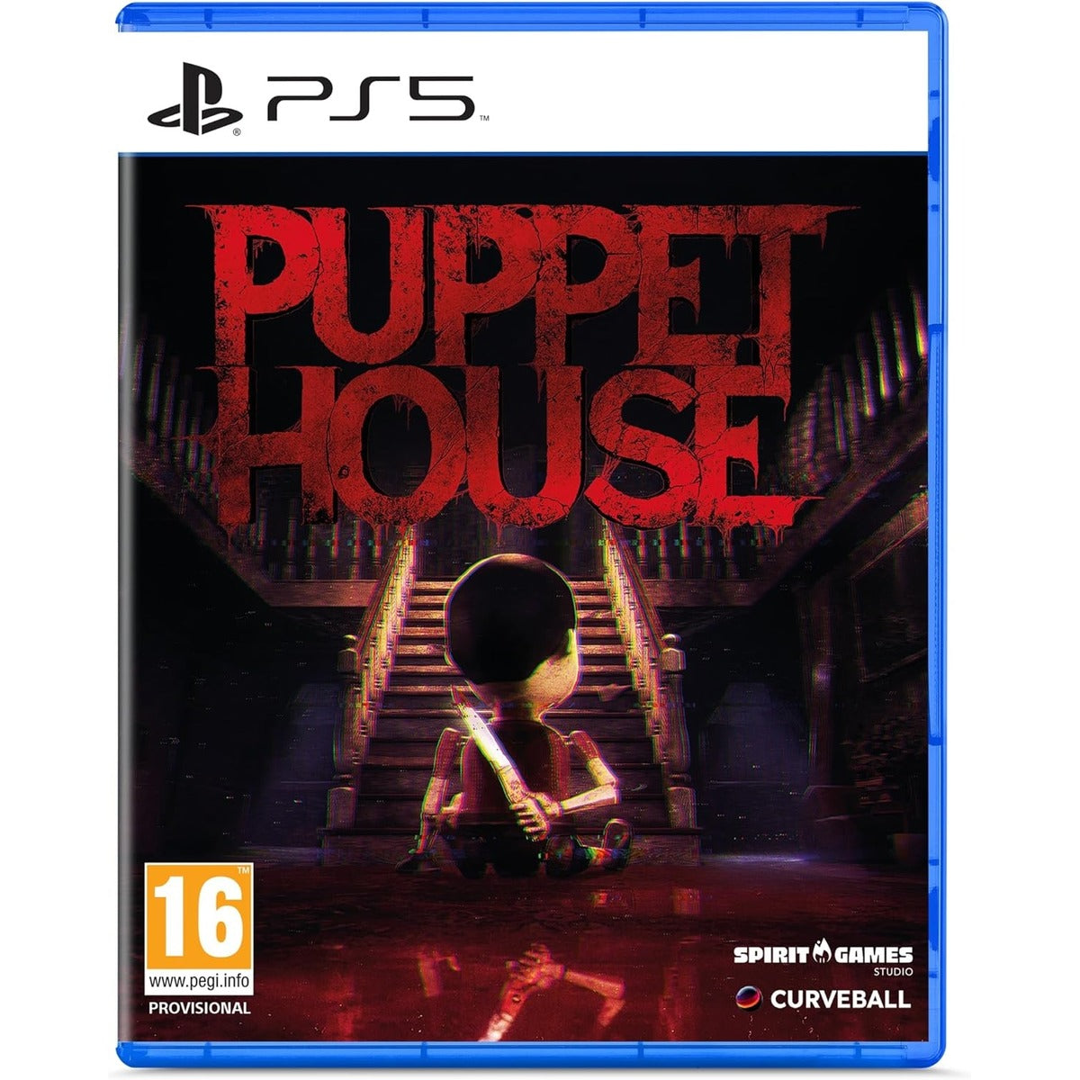 Puppet House PlayStation 5 játék borítója – horror puzzle kalandjáték