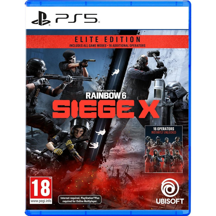 Tom Clancy's Rainbow Six Siege X Elite Edition PlayStation 5 box art