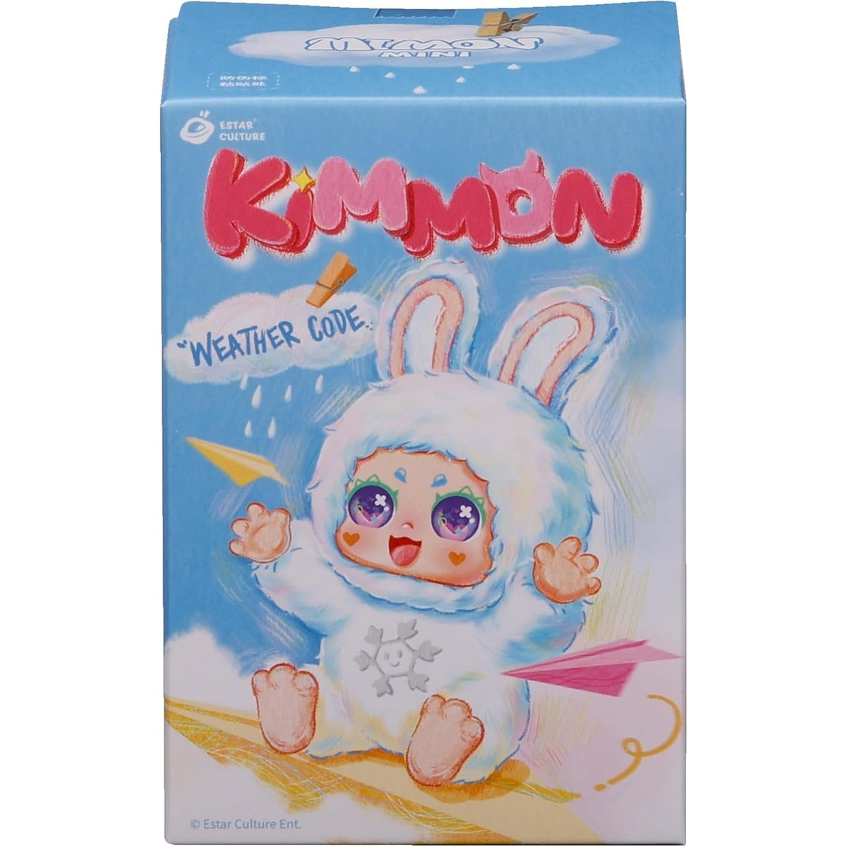 Kimmon Weather Code blind box plush figure — weather-themed mini collectible