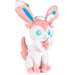 Jazwares Pokémon Sylveon 8 hüvelykes plüss figura, rózsaszín-fehér szalagos csápokkal