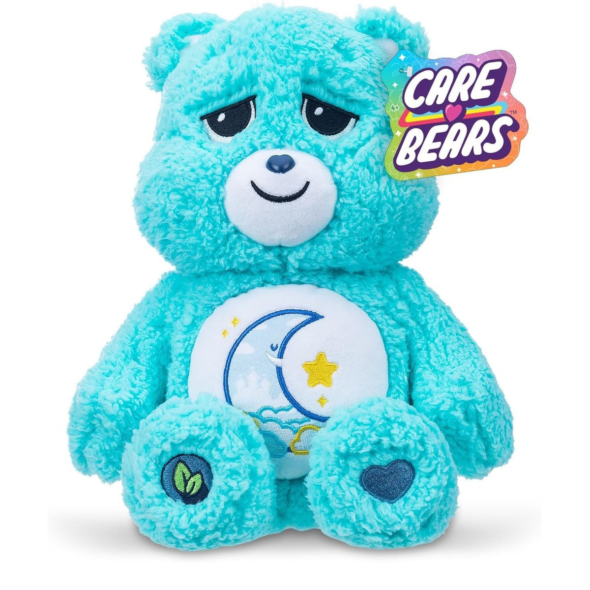 Care Bears Cozy Collection Bedtime Bear plush toy, 35cm, moon and star belly badge