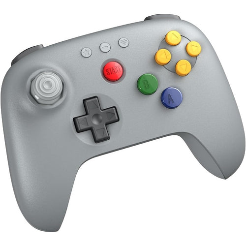 8BitDo 64 Bluetooth Controller Grey for Nintendo Switch 2 and PC