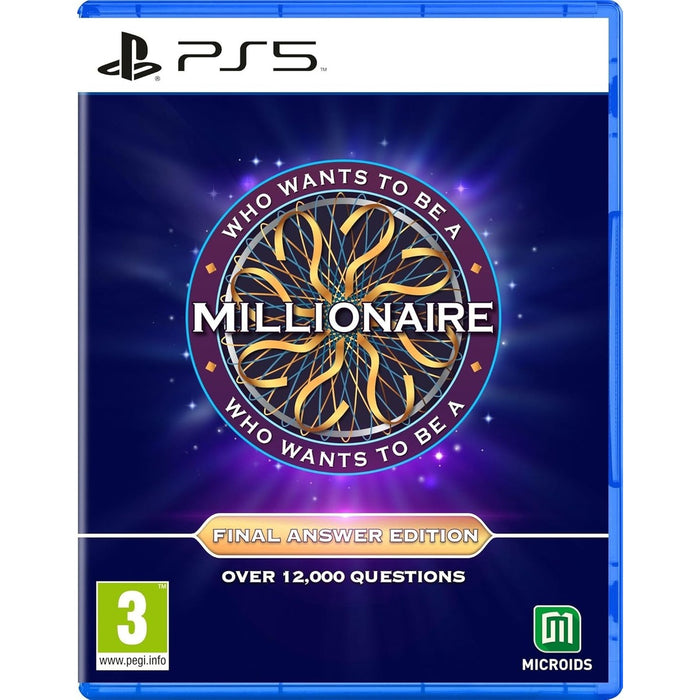 Who Wants to Be a Millionaire? Final Answer Edition PS5 box art