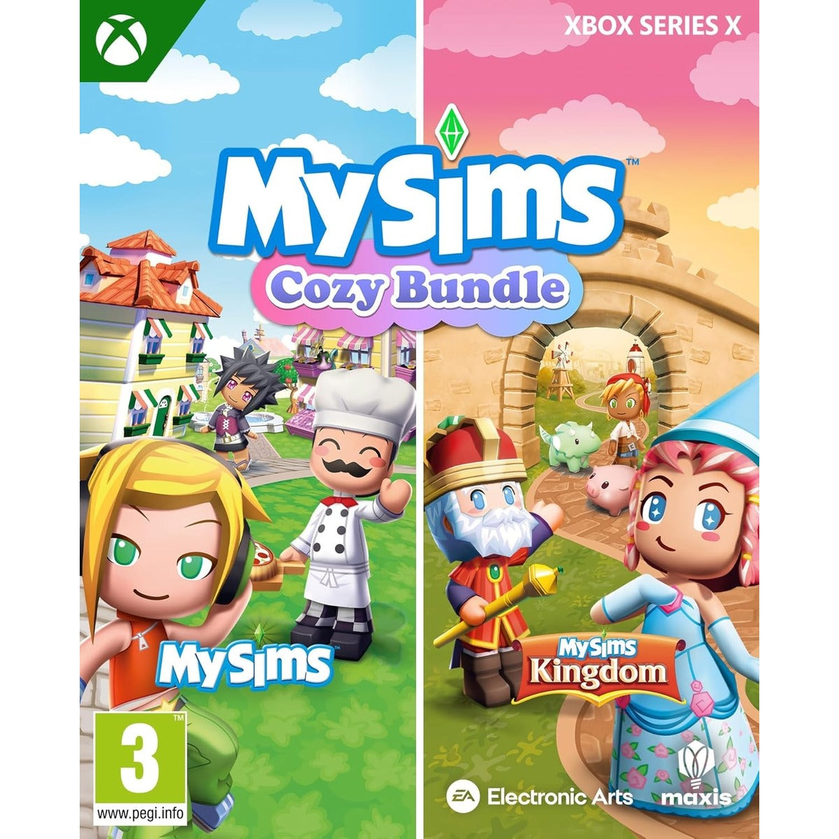 MySims: Cozy Bundle Xbox Series X doboz