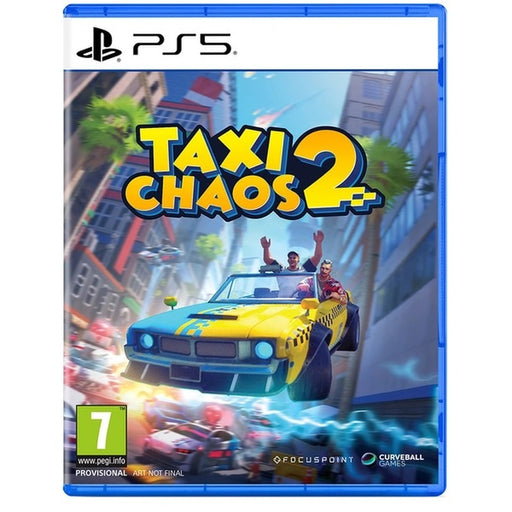 Taxi Chaos 2 PlayStation 5 játék doboza
