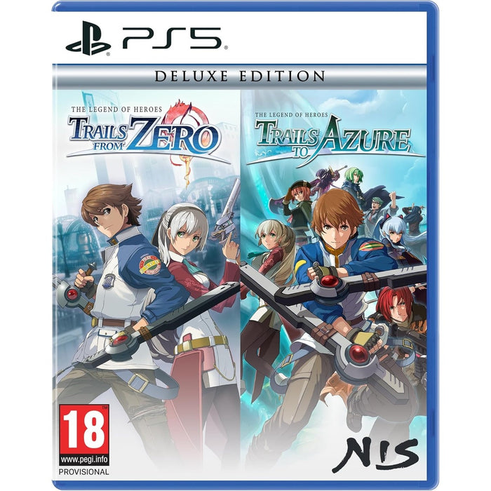The Legend of Heroes Trails from Zero Trails to Azure Deluxe Edition PS5 box art