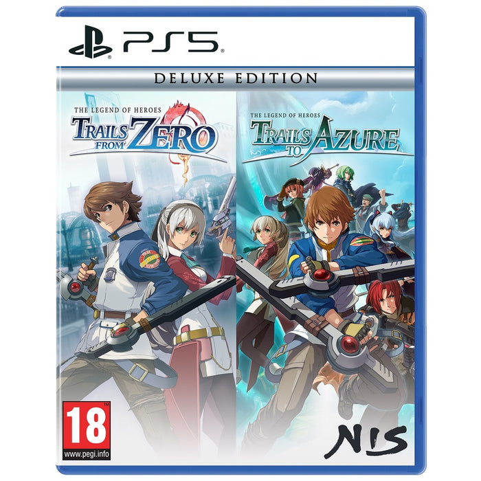 The Legend of Heroes Trails from Zero Trails to Azure Deluxe Edition PS5 box art
