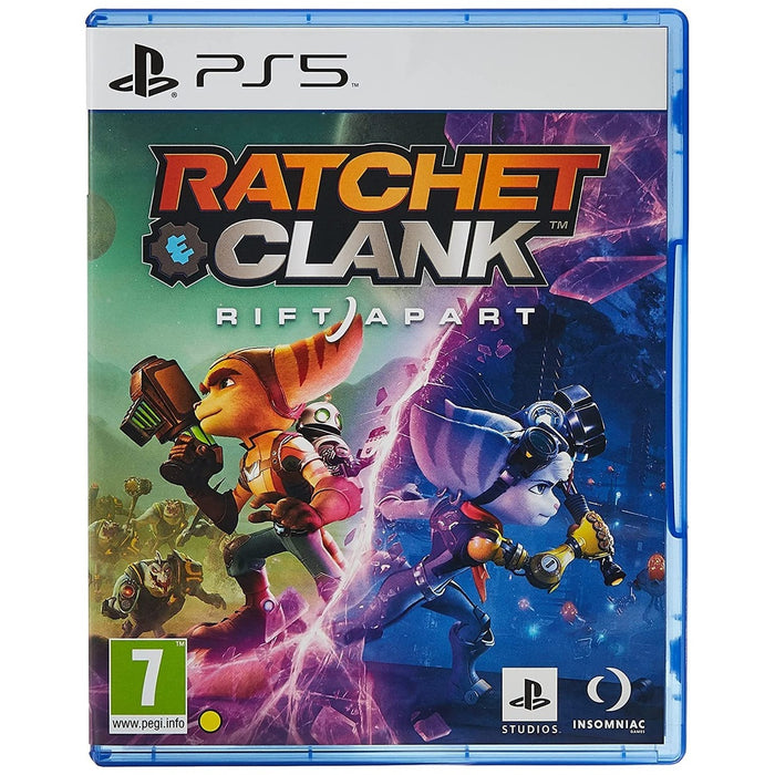 Ratchet & Clank: Rift Apart PlayStation 5 game box art – English/Arabic edition