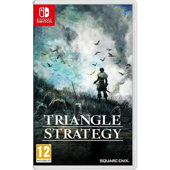 Triangle Strategy Nintendo Switch game box art – Italian edition