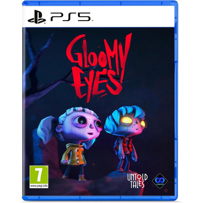Gloomy Eyes PlayStation 5 game box art – Perp Games physical edition