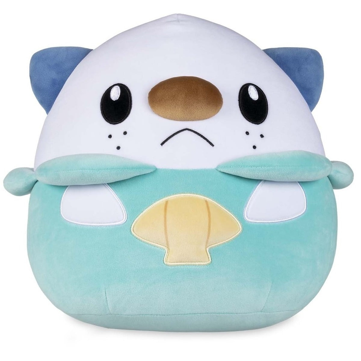 Squishmallows Pokémon Oshawott plush toy, approximately 10 inches