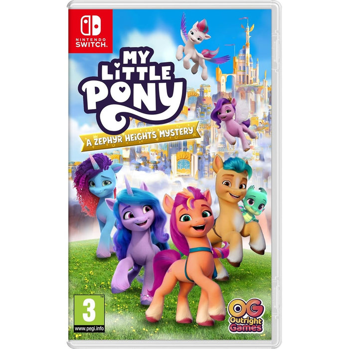 My Little Pony: A Zephyr Heights Mystery Nintendo Switch game box art