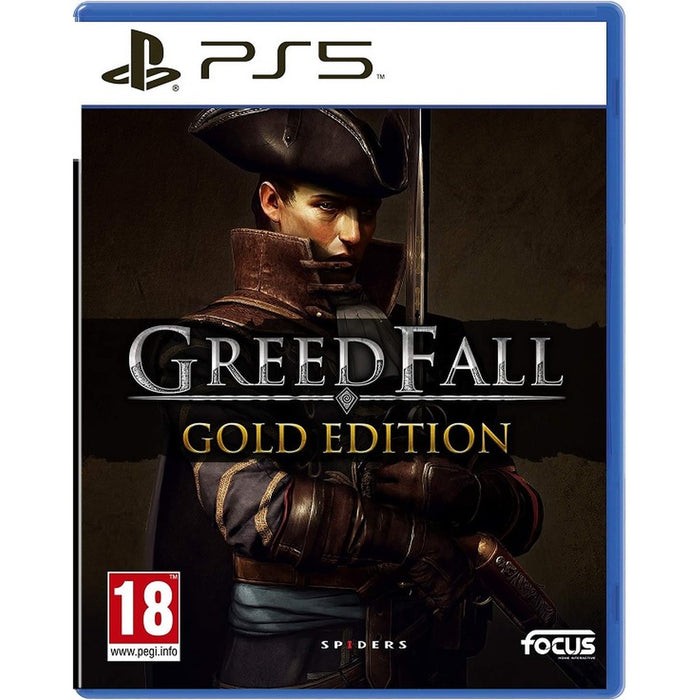 GreedFall Gold Edition PlayStation 5 játék borítója