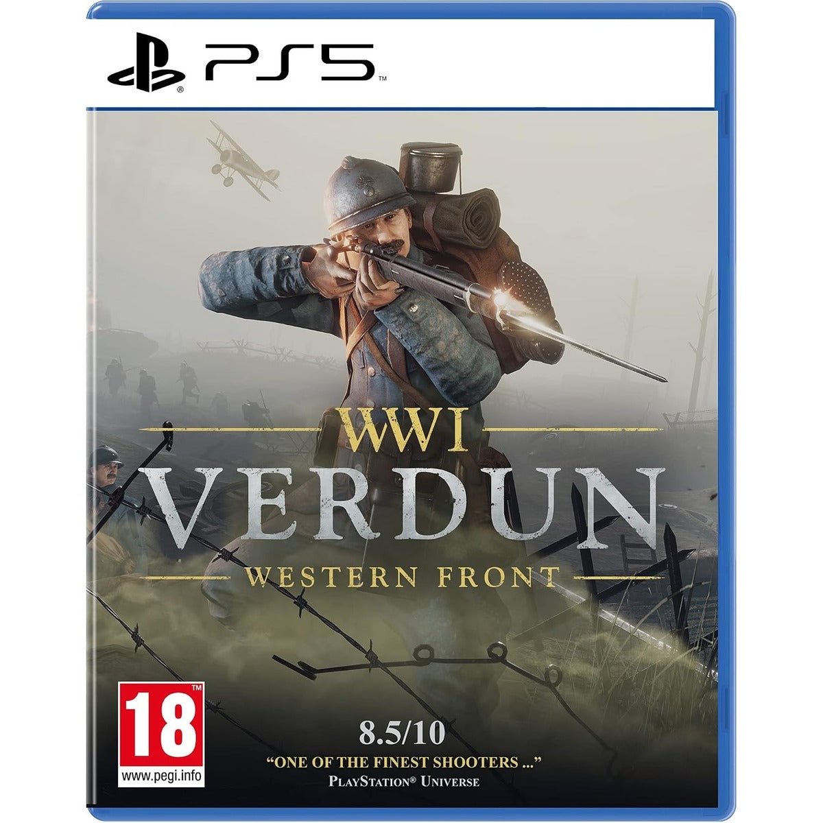 WWI: Verdun - Western Front PlayStation 5 játék borítója