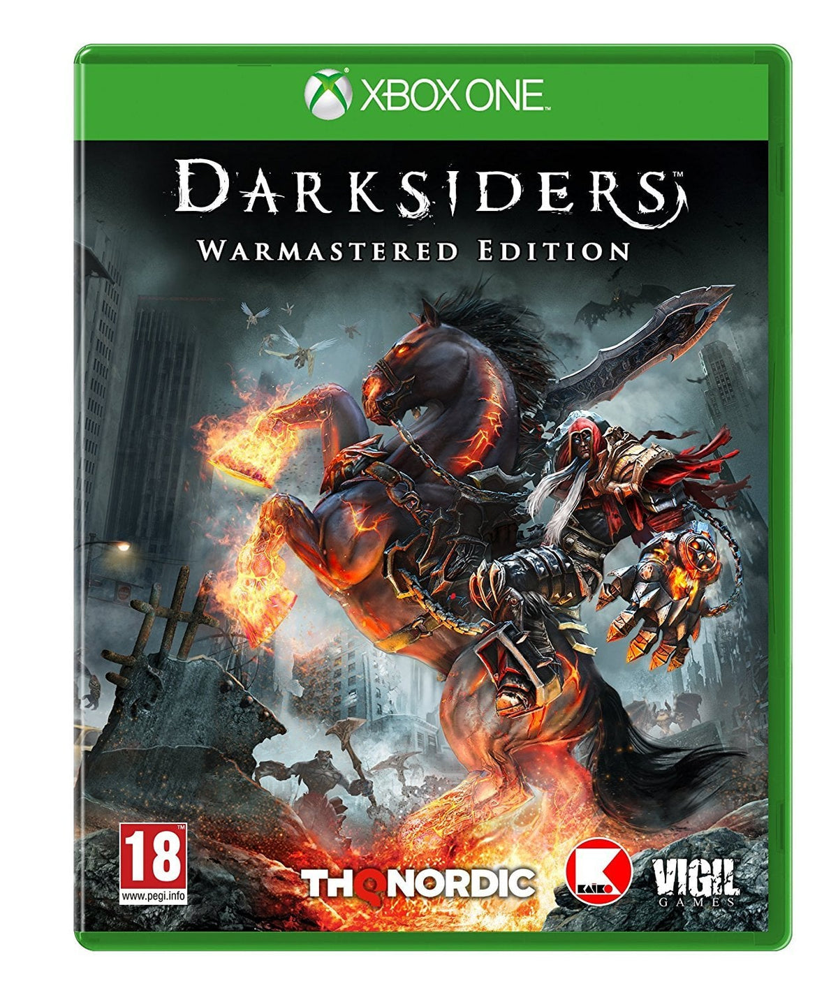 Darksiders Warmastered Edition PC game box art