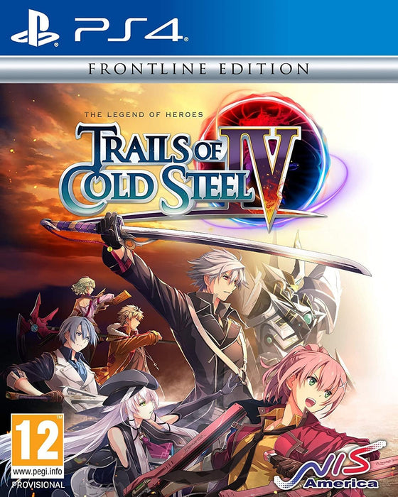 The Legend of Heroes: Trails of Cold Steel IV Frontline Edition PS4 box art