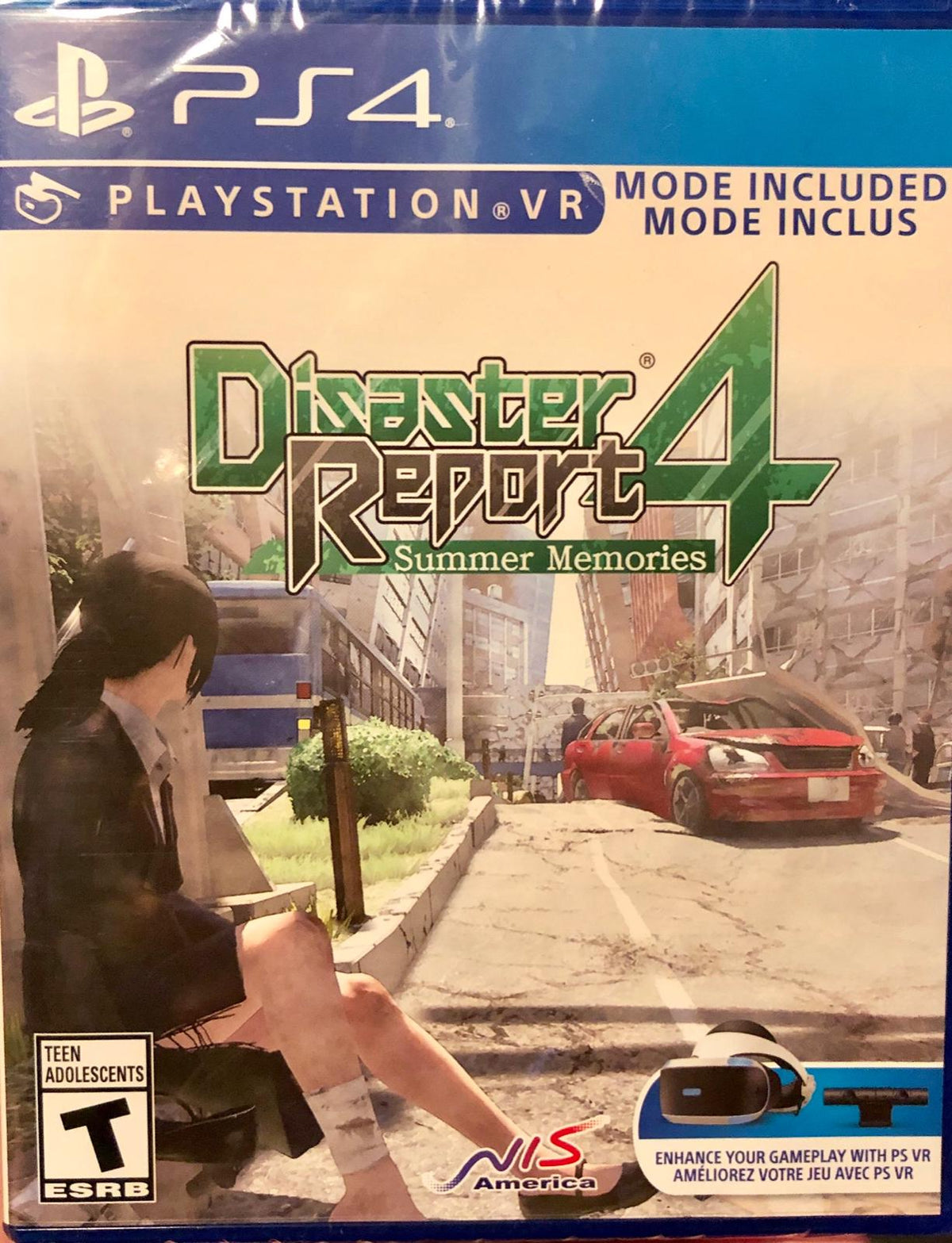 Disaster Report 4: Summer Memories PlayStation 4 borító