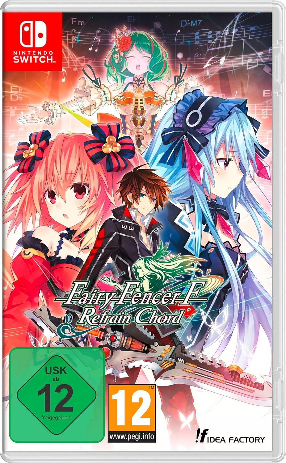 Fairy Fencer F: Refrain Chord Standard Edition Nintendo Switch box art