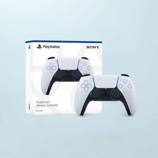 Sony DualSense vezeték nélküli kontroller fehér – PlayStation 5 doboz előlap