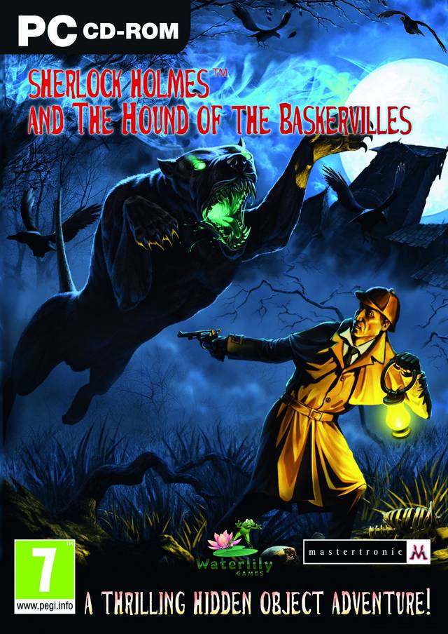 Sherlock Holmes and the Hound of the Baskervilles PC game box art