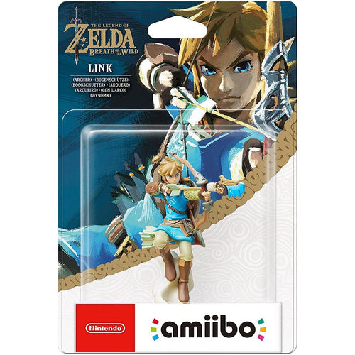 Nintendo Amiibo Link Archer Breath of the Wild Collection figure in retail packaging