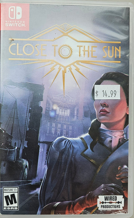 Close to the Sun Nintendo Switch game box art