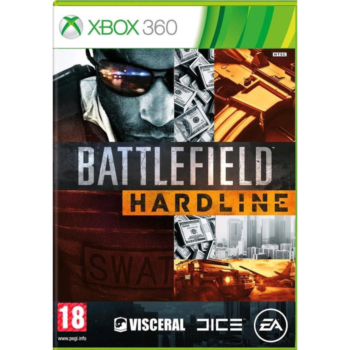 Battlefield Hardline Xbox 360 game box art