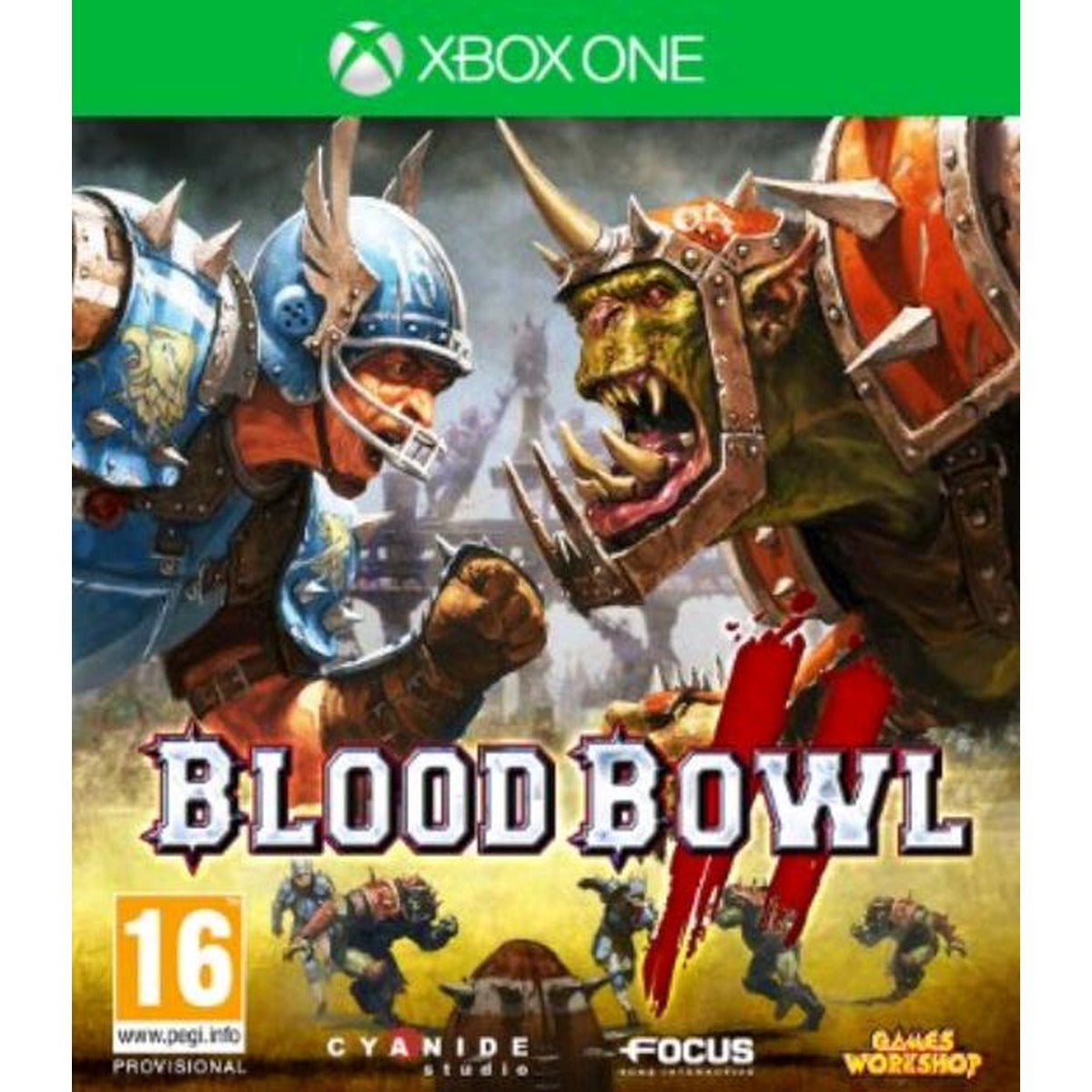 Blood Bowl 2 Xbox One game box art