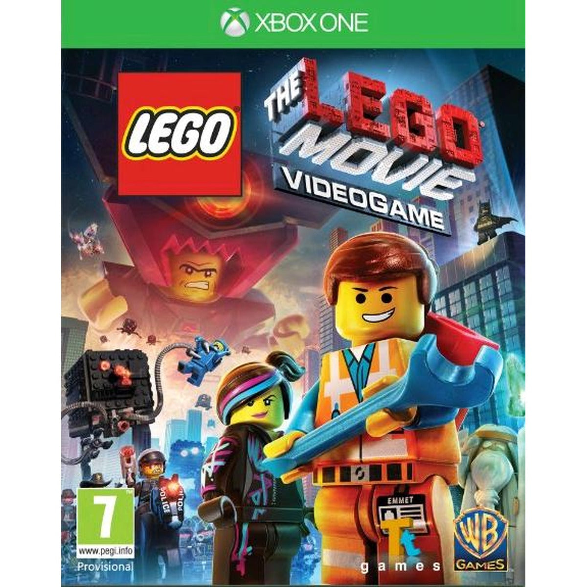The LEGO Movie Videogame Xbox One játék doboza