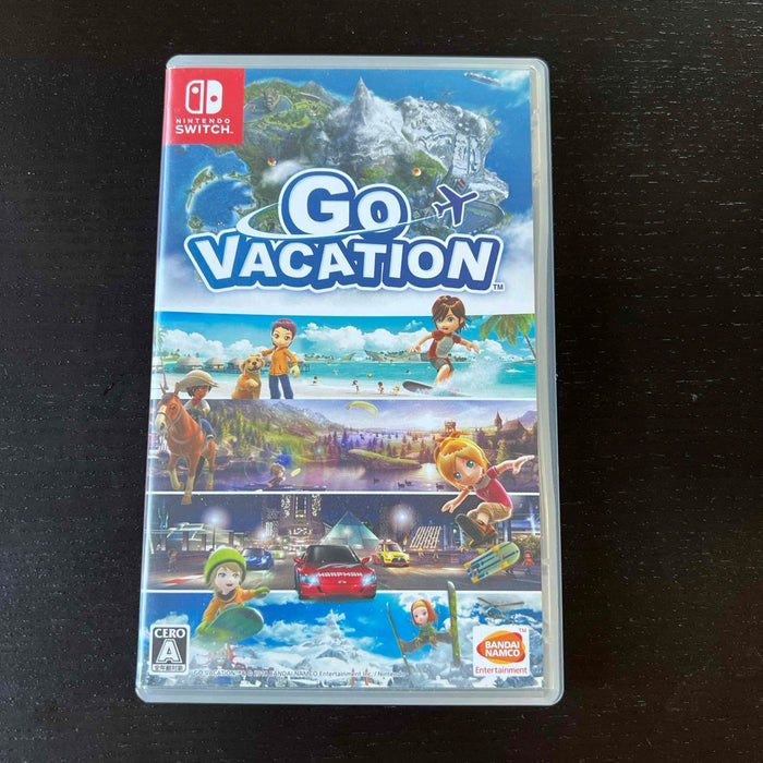 Go Vacation Nintendo Switch játék dobozborítója