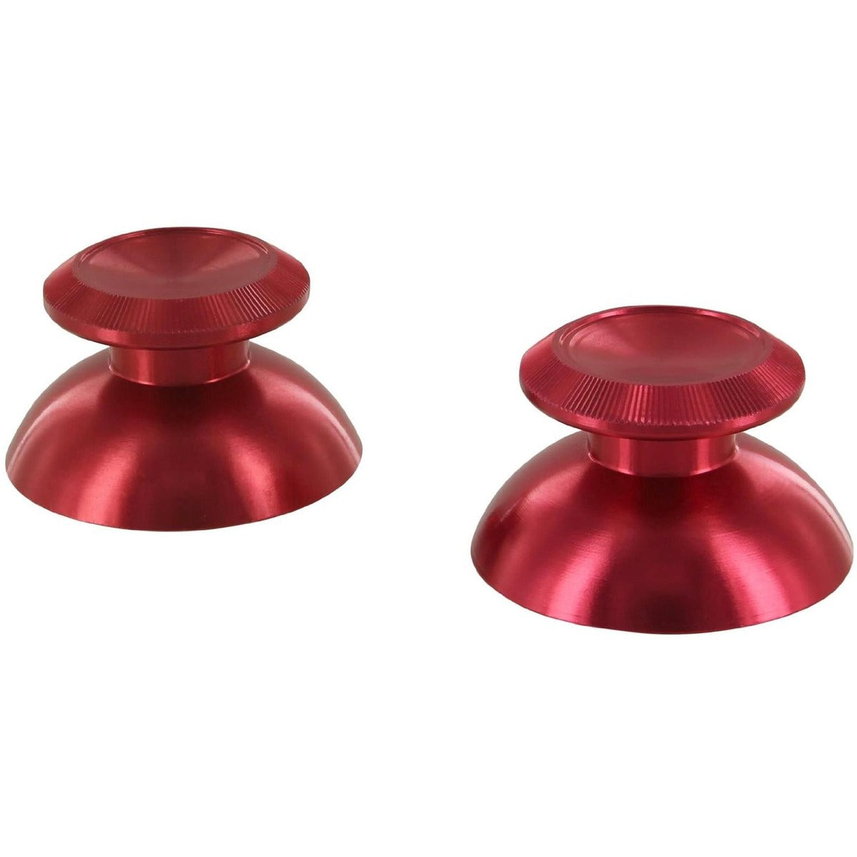 ZedLabz red alloy metal PS4 thumb stick replacements, pack of 2