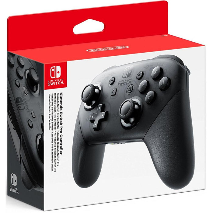 Nintendo Switch Pro Controller fekete – hivatalos Nintendo vezeték nélküli kontroller doboza