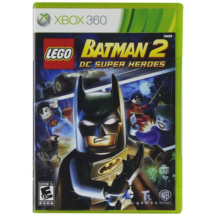 LEGO Batman 2: DC Super Heroes Xbox 360 game box art