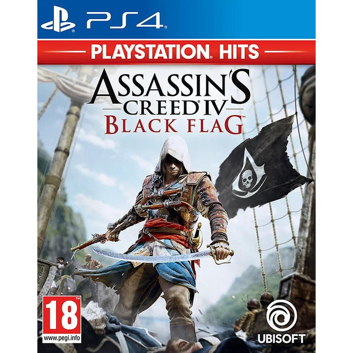 Assassin's Creed IV Black Flag PlayStation Hits PS4 game box