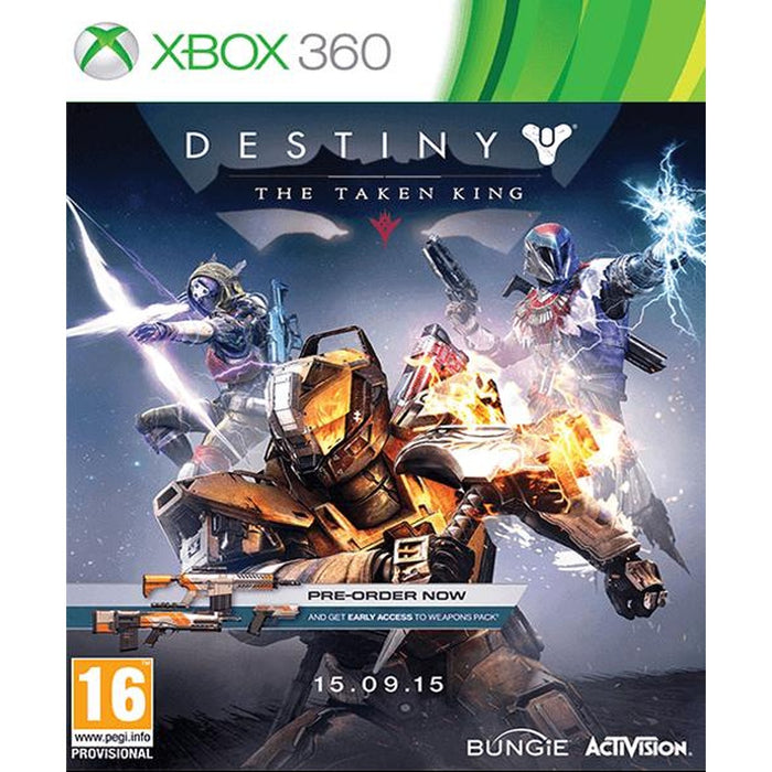Destiny: The Taken King Legendary Edition Xbox 360 box art – Spanish edition