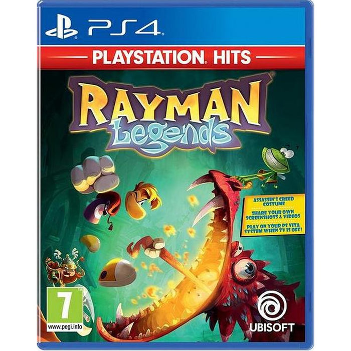 Rayman Legends PlayStation Hits PS4 game box art