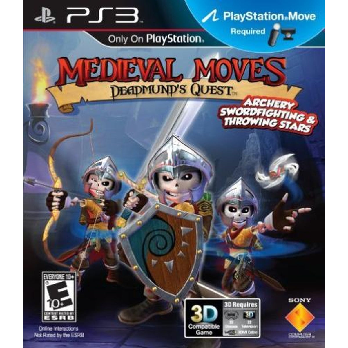Medieval Moves: Deadmund's Quest PlayStation 3 game box art