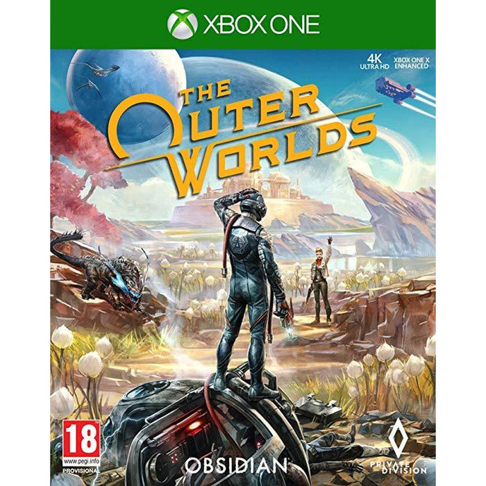 The Outer Worlds Xbox One játék dobozborítója