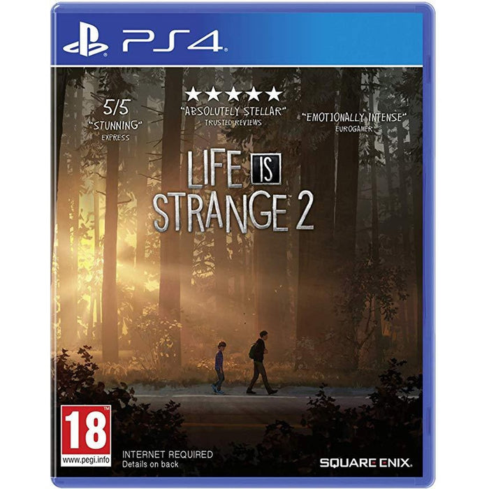 Life is Strange 2 PlayStation 4 game box art
