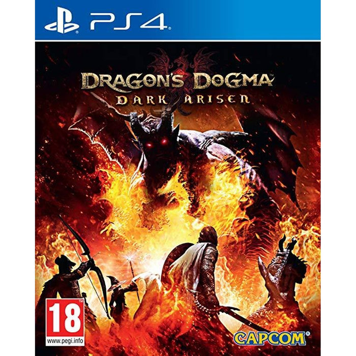 Dragon's Dogma: Dark Arisen PS4 game box art